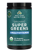 Ancient Nutrition Organic SuperGreens +Multivitamin Powder - 25 srv Powder