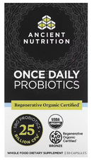 Ancient Nutrition ROC - Daily Probiotics 25B - Once Daily - 30ct Capsules