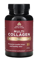 Ancient Nutrition Multi Collagen Beauty + Sleep Capsules - 90 ct Capsules