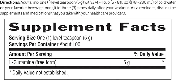 Biochem GLUTAMINE PURE POWDER 17.6 Powder