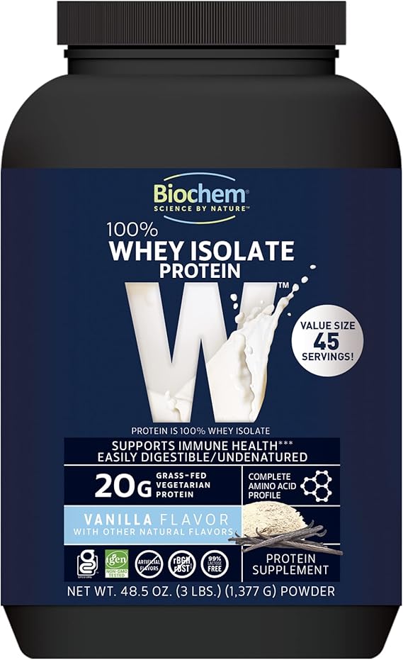 Biochem 100% WHEY PROTEIN VANILLA 48.5 Powder