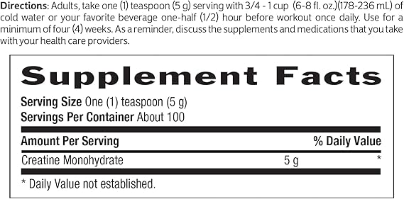 Biochem CREATINE MONOHYDRATE 17.6 Powder