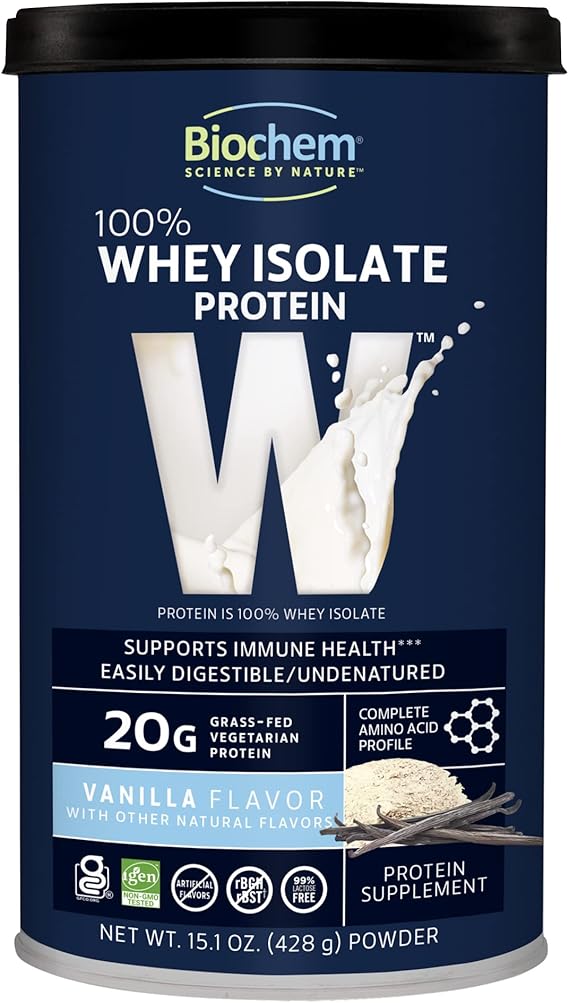 Biochem 100% WHEY PROTEIN VANILLA 15.1 Powder
