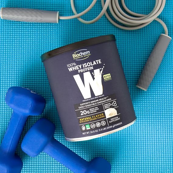 Biochem 100% WHEY PROTEIN NATURAL 24.6 Powder