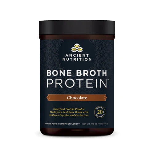 Ancient Nutrition Bone Broth Protein - Chocolate - 20 srv Powder